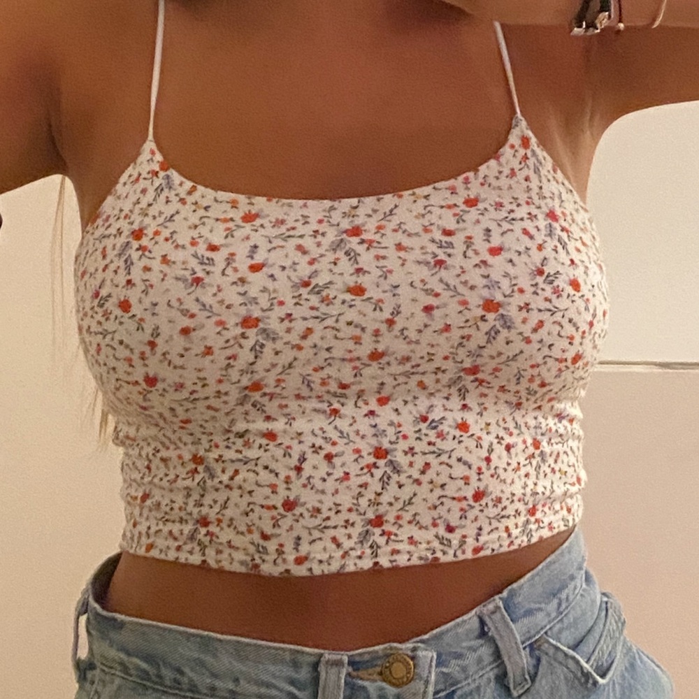 Pacsun Floral Tank top